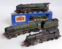 Lot 634 - 2 Hornby Dublo matt green ''Duchess of...