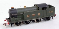 Lot 638 - A Hornby Dublo repainted EDL7 GWR tank engine,...