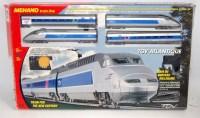 Lot 645 - A Mehano H0 SNCF TGV Atlantique set with track...