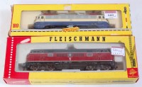 Lot 660 - Fleischmann H0 ref 1347S DB blue/cream Bo-Bo...
