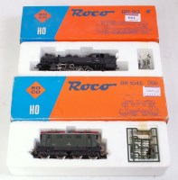 Lot 664 - A Roco H0 ref 04122C DB black class BR93 2-8-2...