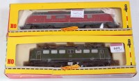 Lot 669 - Fleischmann H0 ref 1338 DB green Bo-Bo...