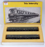 Lot 671 - A Trix ref 1177 2 car BR green Intercity...