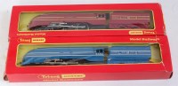 Lot 673 - Triang Hornby R864 LMS blue/silver streamlined...