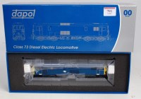 Lot 701 - A Dapol ref 4D-006-002 BR blue class 73 diesel...