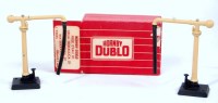 Lot 760 - Two Hornby Dublo 5095 water cranes, buff, chip...