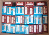 Lot 765 - Box containing 34 Airfix wagons, some...