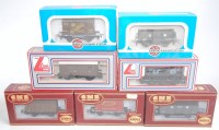 Lot 768 - Box of 29 assorted boxed wagons, various makes...