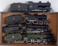 Lot 790 - Four assorted locos and tenders, all unboxed...