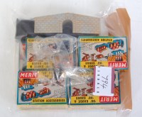Lot 794 - Eight boxes merit accessories, contents not...