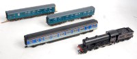 Lot 801 - various items; repainted BR blue class 110...