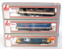 Lot 831 - Lima class 73 locomotives BR blue large logo...