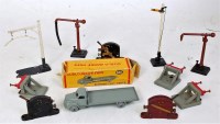 Lot 878 - Various Hornby Dublo items:- Dublo Dinky toy...