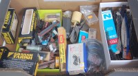 Lot 885 - Large tray N gauge items as removed from...