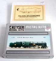 Lot 892 - Two metal kits; Falcon Brassworks 4mm brass...