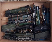 Lot 915 - 7 locomotives and 5 tenders all of GWR outline...