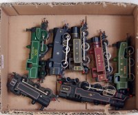 Lot 917 - 7 mixed company tank engines by mixed makers...