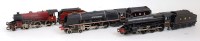 Lot 949 - Three LMS locos and tenders; Wrenn LMS black...