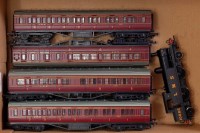 Lot 951 - Bachmann LMS black 2-4-2 Tank loco 10695...