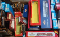 Lot 961 - A large box of empty boxes by Hornby, Mainline,...