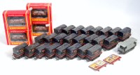 Lot 975 - 24 Triang Conflat wagons with Triang Toys...