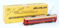 Lot 979 - USA outline HO Suydam brass trolley car,...