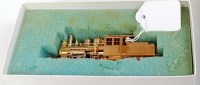 Lot 1014 - Japanese unpainted brass narrow gauge RTR...
