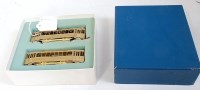 Lot 1019 - German RTR unpainted brass 4 wheel Berlin...