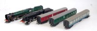 Lot 1033 - BR lined green 'Britannia' engine and tender...