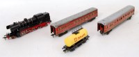 Lot 1039 - Fleischmann HO D13 black 2-8-4 tank service...
