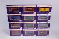 Lot 1045 - 25 various boxed Dapol 00 gauge wagons to...