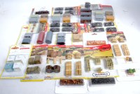 Lot 1050 - 30+ various Hornby and Duha carded lineside...