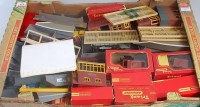 Lot 1080 - 2 boxes of mixed 00 Gauge railways items, to...