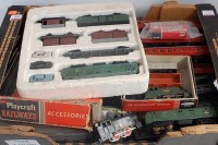 Lot 1081 - 2 boxes of mixed 00 Gauge spares and...