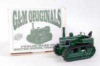 Lot 1216 - A G&M Originals 1/32 scale white metal and...