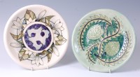 Lot 94 - A Moorcroft pottery plate in the June Berry...