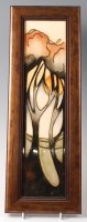 Lot 182 - A Moorcroft pottery plaque in the La Garenne...