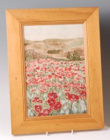 Lot 195 - A Cobridge stoneware plaque decorated in the...