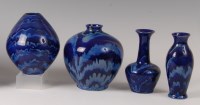 Lot 213 - A set of four various Cobridge stoneware...