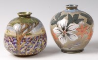 Lot 216 - A Cobridge Stoneware vase in the Cally Mill...