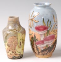 Lot 220 - A Cobridge Stoneware ovoid vase in the Autumn...