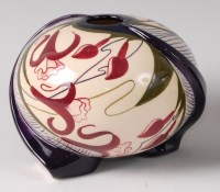 Lot 240 - A Black Ryden pottery vase in the Salsa Swing...