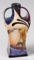 Lot 248 - A Black Ryden pottery vase in the Songbird...