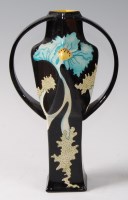 Lot 264 - A Black Ryden pottery vase in the Papaver...