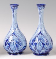 Lot 302 - A pair of Moorcroft MacIntyre Florian ware...