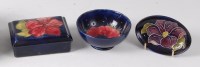 Lot 312 - An early 20th century Moorcroft pottery soap...