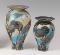 Lot 340 - A contemporary studio pottery baluster form...