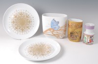 Lot 362 - A pair of contemporary Rosenthal porcelain...