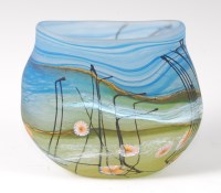 Lot 396 - Norman Stuart Clarke (b.1946) - An art glass...