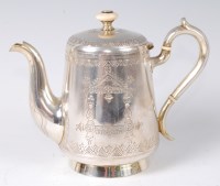 Lot 1099 - A late 19th century Russian silver bachelors...